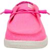 imageHey Dude Womens Wendy Chambray LaceUp LoaferNeon Pink