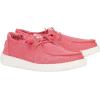 imageHey Dude Womens Wendy Chambray LaceUp LoaferWashed Red