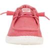 imageHey Dude Womens Wendy Chambray LaceUp LoaferWashed Red