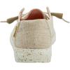 imageHey Dude Womens Wendy Chambray LaceUp LoaferWendy White Nut