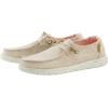 imageHey Dude Womens Wendy Chambray LaceUp LoaferWendy White Nut