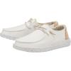 imageHey Dude Womens Wendy Chambray LaceUp LoaferWhite 2