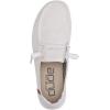 imageHey Dude Womens Wendy Chambray LaceUp LoaferWhite