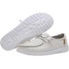 imageHey Dude Womens Wendy Chambray LaceUp LoaferWhite