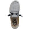 imageHey Dude Womens Wendy Chambray LaceUp LoaferWhite Blue 2