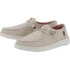 imageHey Dude Womens Wendy Chambray LaceUp LoaferWhite Nut