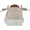imageHey Dude Womens Wendy Chambray LaceUp LoaferWhite Nut