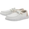 imageHey Dude Womens Wendy Chambray LaceUp LoaferWhite Sand