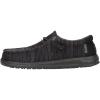 imageHey Dude Wally Stretch Sox Mens Shoes Mens Slipon Loafers Comfortable ampamp LightWeightBlackBlack