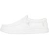 imageHey Dude Wally Stretch Sox Mens Shoes Mens Slipon Loafers Comfortable ampamp LightWeightWhite