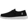 imageHey Dude Wendy Basic  Womens Shoes  Women Slipon Loafers  Comfortable ampamp LightWeightBlack Odyssey