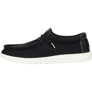 imageHEYDUDE Wally Amazon Exclusive Styles Mens Shoes Mens Slipon Loafers Comfortable ampamp LightWeightHex Black