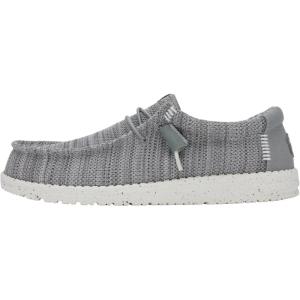 imageHey Dude Wally Stretch Sox Mens Shoes Mens Slipon Loafers Comfortable ampamp LightWeightGrey
