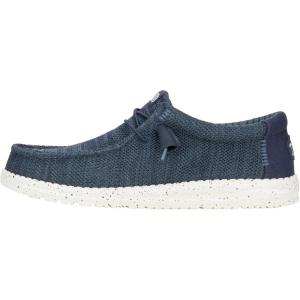 imageHey Dude Wally Stretch Sox Mens Shoes Mens Slipon Loafers Comfortable ampamp LightWeightNavy
