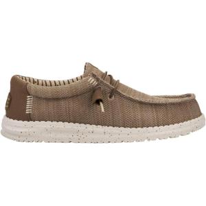 imageHey Dude Wally Stretch Sox Mens Shoes Mens Slipon Loafers Comfortable ampamp LightWeightTan