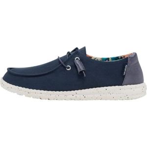 imageHey Dude Womens Wendy Chambray LaceUp LoaferDark Denim