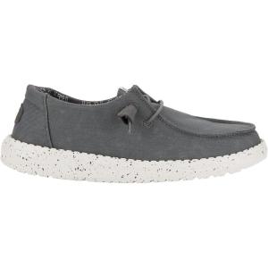 imageHey Dude Womens Wendy Chambray LaceUp LoaferDark Grey