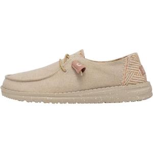 imageHey Dude Womens Wendy Chambray LaceUp LoaferGrasscloth