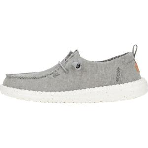 imageHey Dude Womens Wendy Chambray LaceUp LoaferGrey