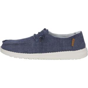 imageHey Dude Womens Wendy Chambray LaceUp LoaferMushroom