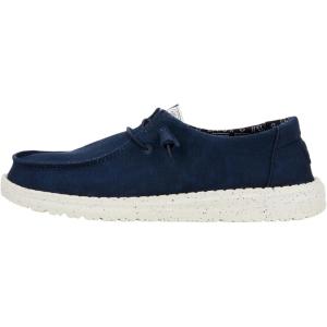 imageHey Dude Womens Wendy Chambray LaceUp LoaferNavy