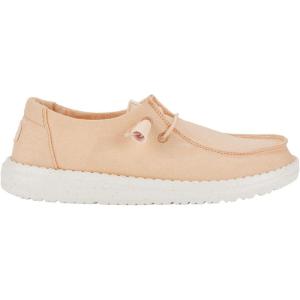 imageHey Dude Womens Wendy Chambray LaceUp LoaferPeach