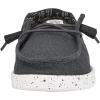 imageHey Dude Girls Wendy Stretch Canvas  Youths Shoes  Youth Slipon Loafers  Comfortable ampamp LightWeightBlack