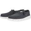 imageHey Dude Girls Wendy Stretch Canvas  Youths Shoes  Youth Slipon Loafers  Comfortable ampamp LightWeightBlack