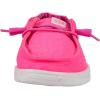 imageHey Dude Girls Wendy Stretch Canvas  Youths Shoes  Youth Slipon Loafers  Comfortable ampamp LightWeightPink