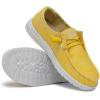 imageHey Dude Womens Wendy  Womens Shoes  Womens Lace Up Loafers  Comfortable ampamp LightWeightEmpire Yellow