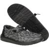 imageHey Dude Womens Wendy  Womens Shoes  Womens Lace Up Loafers  Comfortable ampamp LightWeightLeopard SparkleBlack