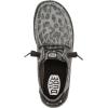 imageHey Dude Womens Wendy  Womens Shoes  Womens Lace Up Loafers  Comfortable ampamp LightWeightLeopard SparkleBlack