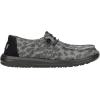 imageHey Dude Womens Wendy  Womens Shoes  Womens Lace Up Loafers  Comfortable ampamp LightWeightLeopard SparkleBlack