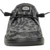 imageHey Dude Womens Wendy  Womens Shoes  Womens Lace Up Loafers  Comfortable ampamp LightWeightLeopard SparkleBlack