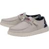 imageHey Dude Womens Wendy  Womens Shoes  Womens Lace Up Loafers  Comfortable ampamp LightWeightOffwhite