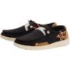 imageHey Dude Womens Wendy  Womens Shoes  Womens Lace Up Loafers  Comfortable ampamp LightWeightStar Black
