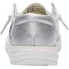 imageHey Dude Womens Wendy  Womens Shoes  Womens Lace Up Loafers  Comfortable ampamp LightWeightStar Sliver
