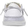 imageHey Dude Womens Wendy  Womens Shoes  Womens Lace Up Loafers  Comfortable ampamp LightWeightStar Sliver