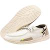 imageHey Dude Womens Wendy  Womens Shoes  Womens Lace Up Loafers  Comfortable ampamp LightWeightStar White