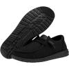 imageHey Dude Womens Wendy Amazon Exclusive Comfortable ampamp Lightweight SlipOn LoaferBlack
