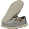 imageHey Dude Womens Wendy Amazon Exclusive Comfortable ampamp Lightweight SlipOn LoaferLight Grey