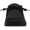 imageHey Dude Womens Wendy Sox Micro Total Black Size 9  Womens Shoes  Womens Lace Up Loafers  Comfortable ampamp LightWeight