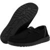 imageHey Dude Womens Wendy Woven  Womens Loafers  Womens Slip On Shoes  Comfortable ampamp Light WeightInca Dark Dagger