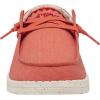 imageHey Dude Womens Wendy Woven  Womens Loafers  Womens Slip On Shoes  Comfortable ampamp Light WeightInca Poppy Red