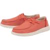 imageHey Dude Womens Wendy Woven  Womens Loafers  Womens Slip On Shoes  Comfortable ampamp Light WeightInca Poppy Red