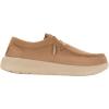 imageHey Dude Mens Wally Comf SlipOnSuede Tobacco BrownIrish Cream
