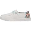 imageHey Dude Womens Moccasin Moc Toe ShoesAztec White