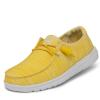 imageHey Dude Womens Wendy  Womens Shoes  Womens Lace Up Loafers  Comfortable ampamp LightWeightEmpire Yellow