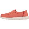 imageHey Dude Womens Wendy Woven  Womens Loafers  Womens Slip On Shoes  Comfortable ampamp Light WeightInca Poppy Red