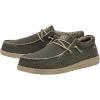 imageHey Dude Mens Wally Suede Multiple Colors  Mens Shoes  Mens Lace Up Loafers  Comfortable ampamp LightWeightArmy
